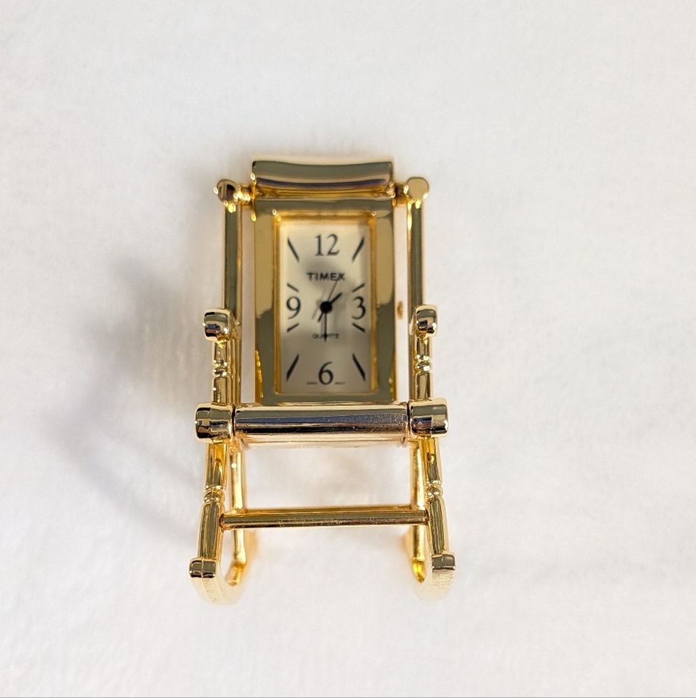 Timex Rocking Chair Mini Clock (Untested) - Picture 3 of 10